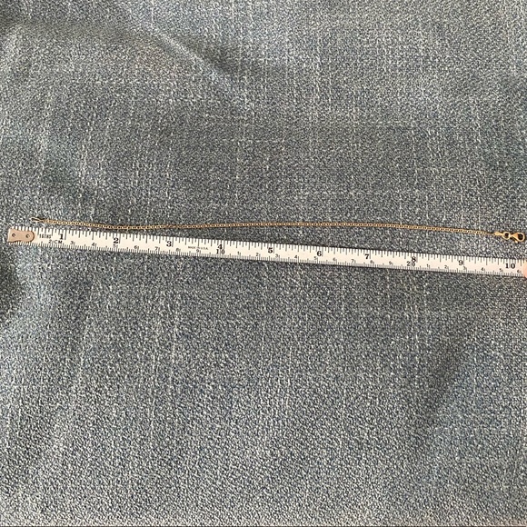 14k gold anklet - Picture 3 of 3